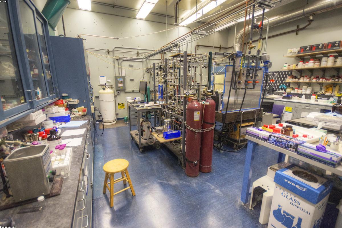 Why can gas be compressed? The space between molecules is actually beyond imagination